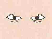 女人三白眼面相分析图解(女人三白眼面相分析)