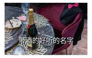 名字好听的酒种类